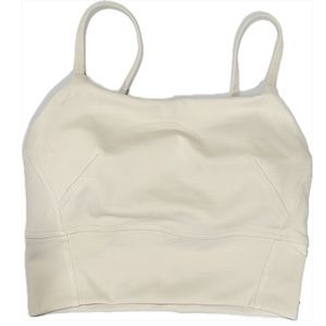 NWT lululemon Wunder train strappy tank in cream white